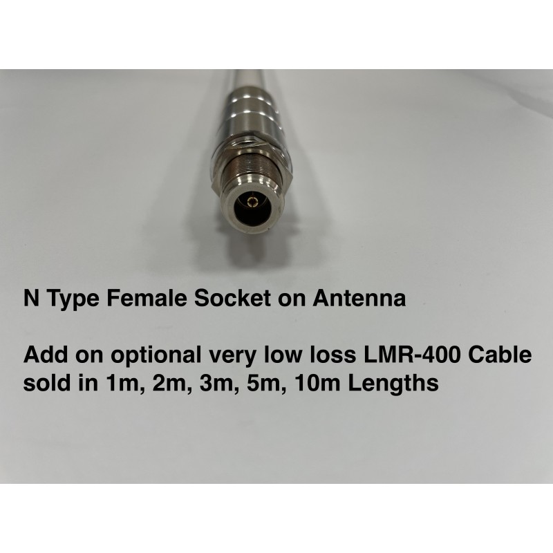with SMA Male Adapter Compatible with Helium HNT Bobcat Miner SyncroBit Gateway Sensecap Hotspot Antennas N Female to RP-SMA Male Bingfu Lora Antenna Cable Ultra Low Loss 20ft ALSR240 RF Cables 