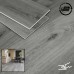 **SAMPLE ONLY** SPC Click Vinyl Tile Flooring (Grey Oak) with Built in Underlay - Click Vinyl Tile Floors for Kitchen, Bathroom,  Living Room - LVT Rigid Core Stone Polymer Composite Waterproof Click Tonge & Groove Luxury Vinyl Tile Flooring Grey Oak