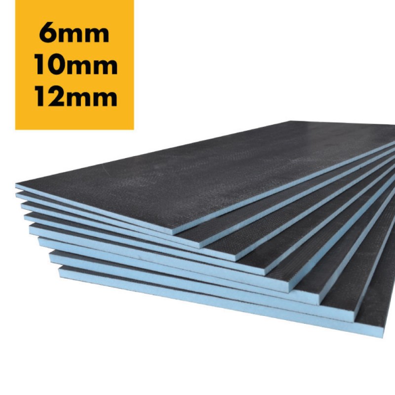 Tile Backer Board 6mm 10mm 12mm, How Thick Should Cement Board Be Under Tile Floor