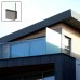 Frameless Glass Balustrade End Cap - Silver